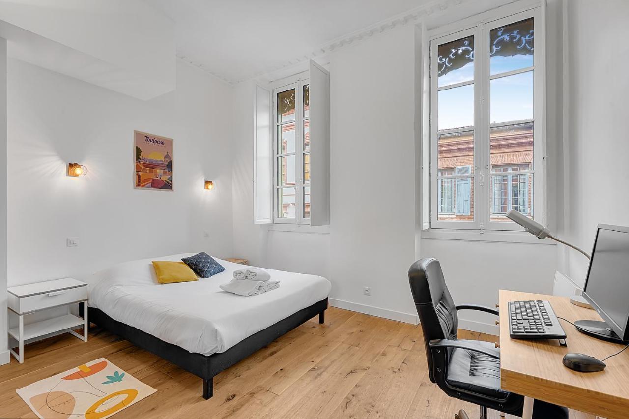Le Codrus - Charmant Appartement Dans L'Hyper Centre Toulousain ตูลูส ภายนอก รูปภาพ